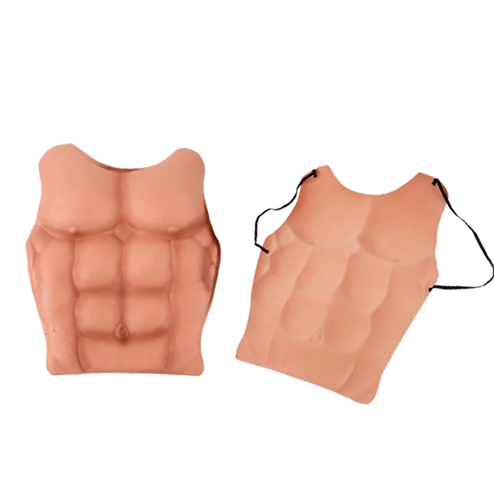 Фальшивые мускулы креативный Хэллоуин Поддельные кожи поддельные груди EVA