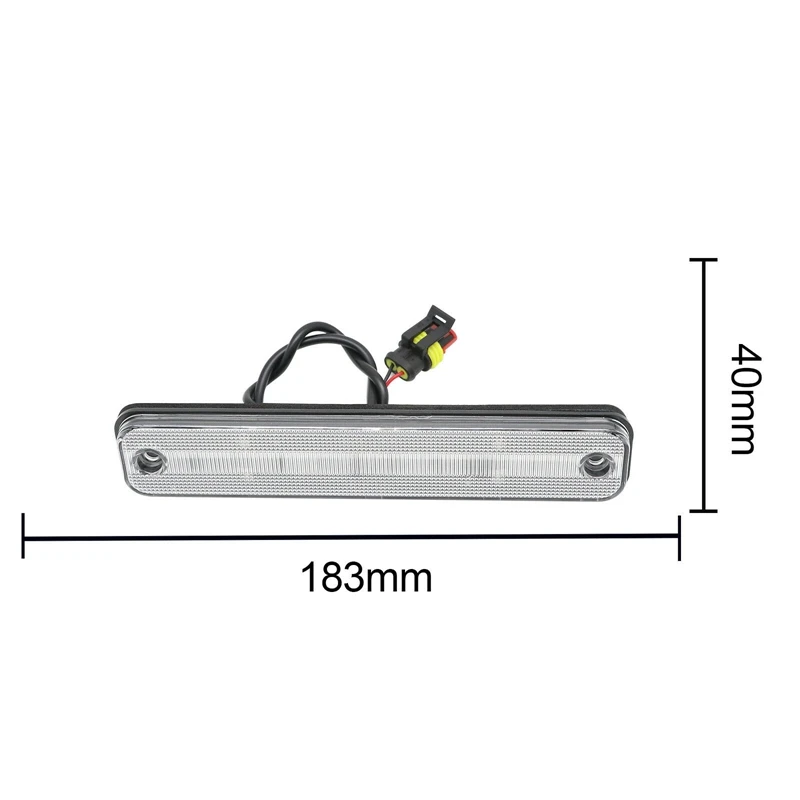 

Car Clear Led Side Marker Light for Hummer H2 2003-2009 Led Fender Signal Lamp 25952319