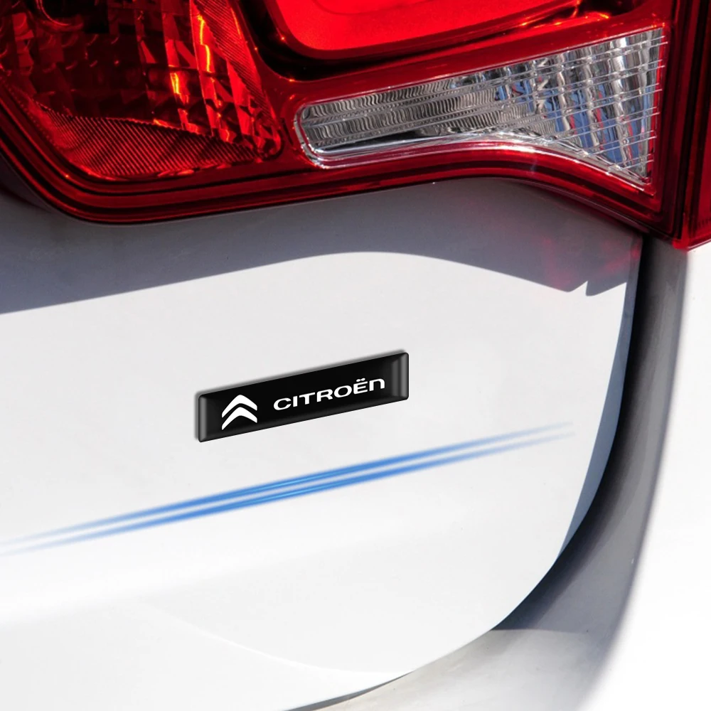 10PCS Car Epoxy Resin Sticker Styling Emblem Badge Decals For Citroen C4 C1 C5 C3 C6 C8 DS C-ELYSEE VTS C4l Xantia DS3 | Автомобили и