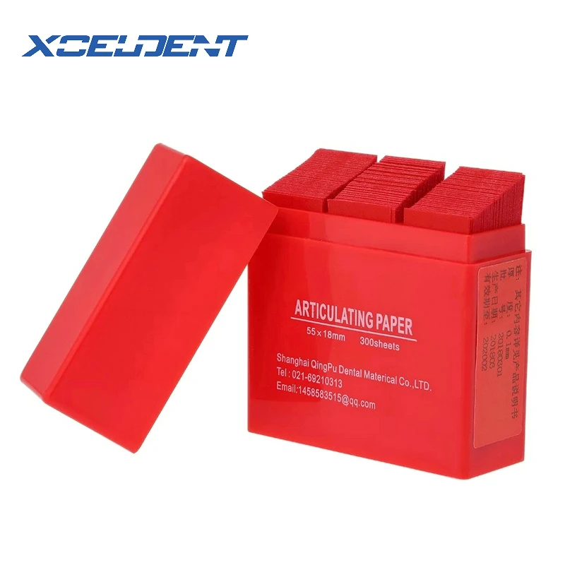 Новинка 300 листов/коробка бумага для сочленения синие полоски стоматологические