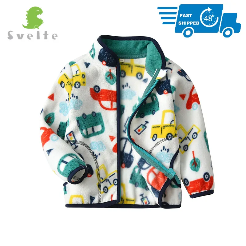 

Флисовая Куртка для мальчиков, на весну/Осень/зиму