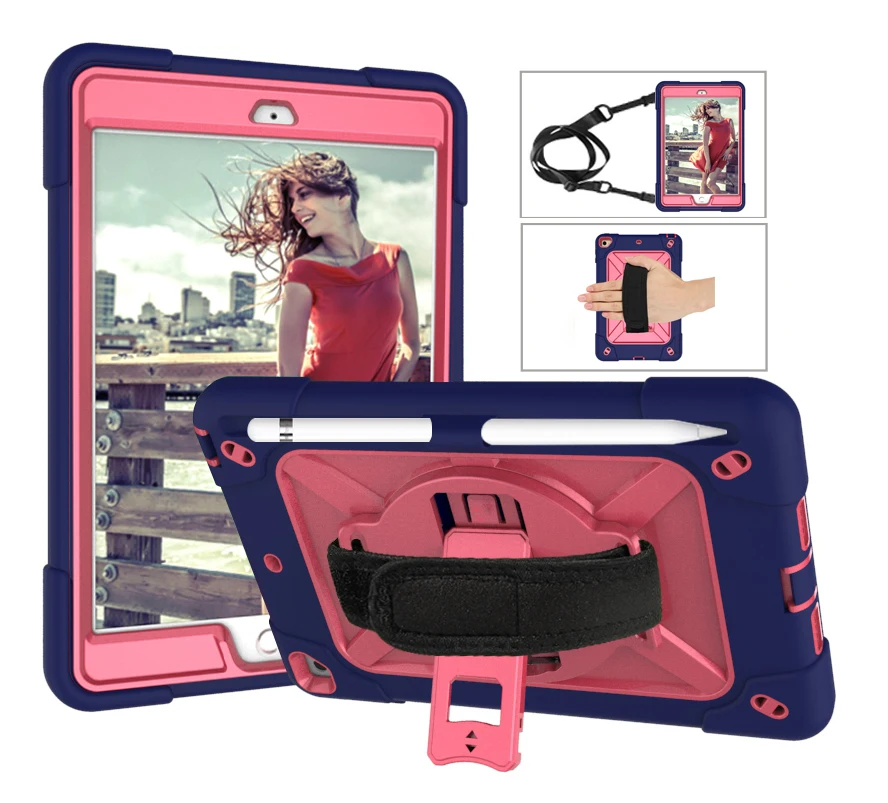 Чехол для ipad Mini 2 3 7 9 дюйма Прочный противоударный чехол 1 вращающийся на 360