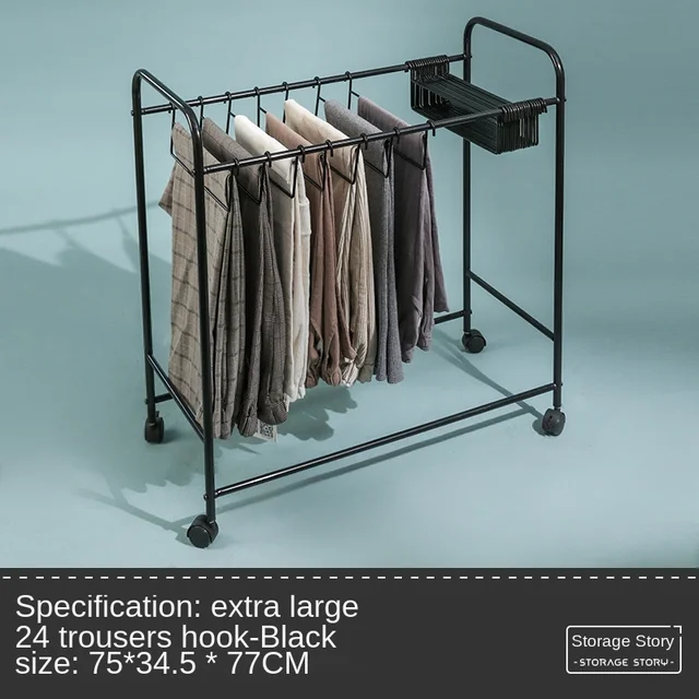 000cp. Шкаф брюк. Шкаф брюк. Выдвижной шкаф для одежды. Многофункциональная вешалка для брюк.