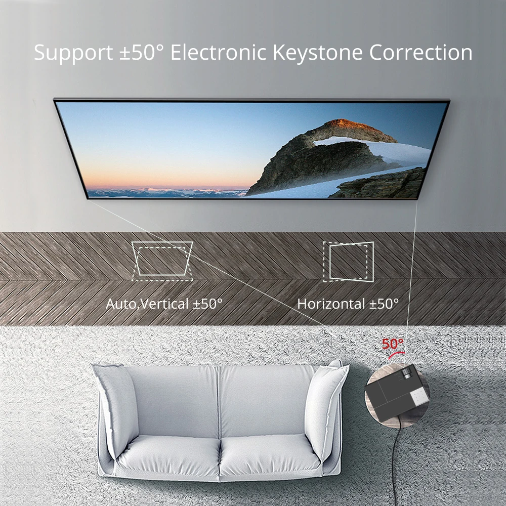 Проектор Everycom M9 CL770 1080P Full HD 4K AC3 a светодиодный мультимедийный проектор 6800 лм HDMI * 2