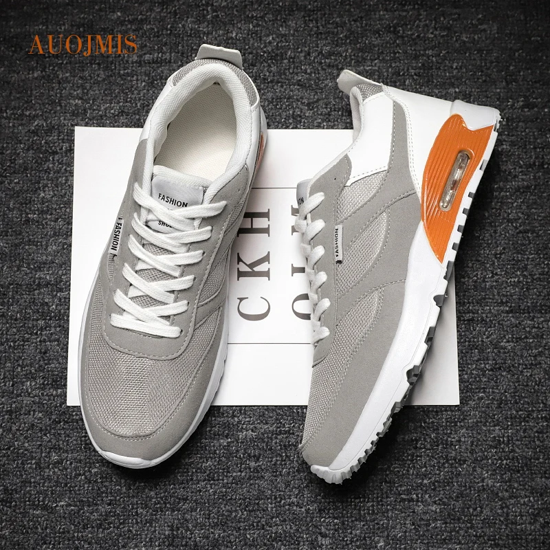 Новинка 2019 мужская обувь летняя спортивная с воздушной подушкой повседневные