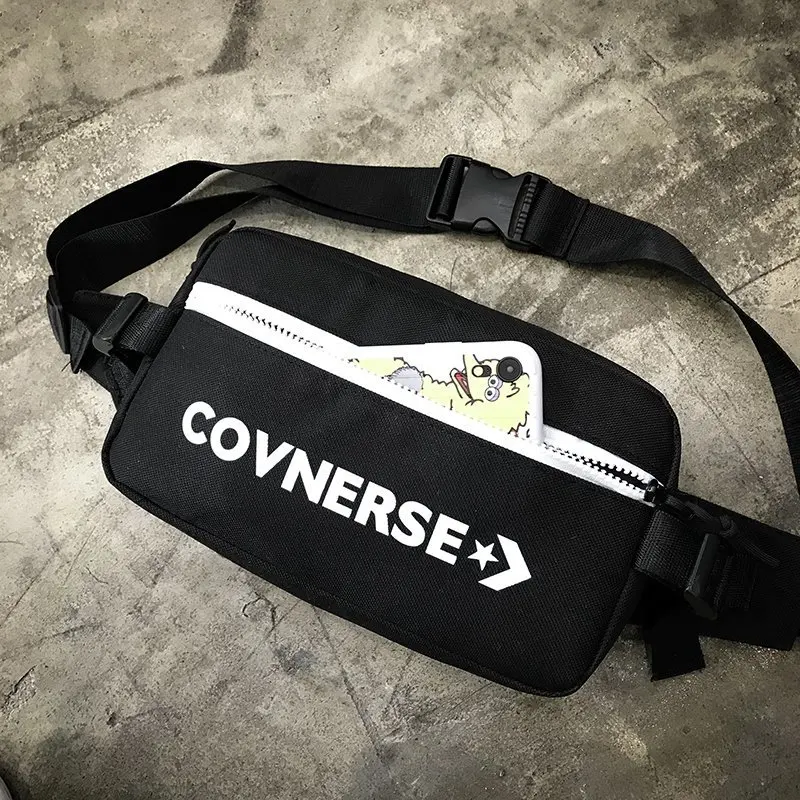 

Fashion street style crossbody messenger chest bag new trending design hippop green waist bum bags