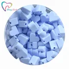 10 шт., силиконовые бусины для прорезывания зубов, 14 мм