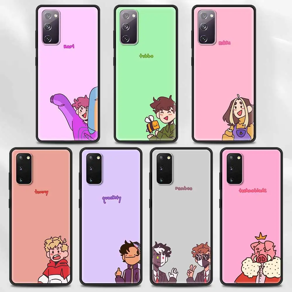 

Phone Case For Samsung Galaxy S20 S21 FE Ultra S9 S8 S10 Plus Lite S7 Edge S10e Black Soft Silicone Fundas Dream Smp
