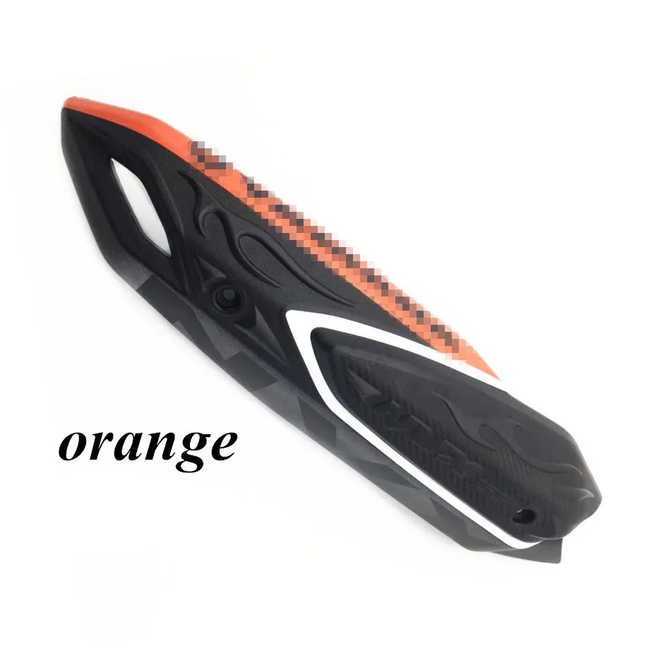 big orange Модифицированный мотоцикл NVX aerox выхлопной модифицированный глушитель труба крышка оболочки щит крышка для yamaha NVX155 DGR155 L155 - Цвет: big orange