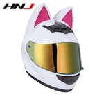 Мотоциклетные Перчатки и маска в горошек, с кошачьими ушками