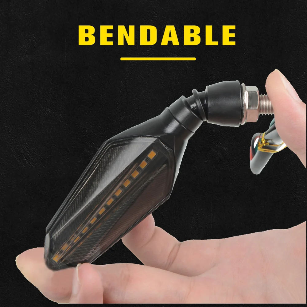 Указатель поворота мотоцикла светодиодный индикатор для YAMAHA DT125 DT125R DT200 DT230 DT 125 200