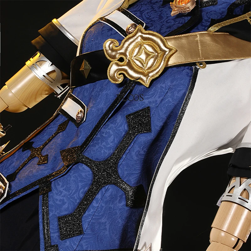 Ударные костюмы Genshin косплей альбедо парик сапоги одежда для Хэллоуина вечеринки