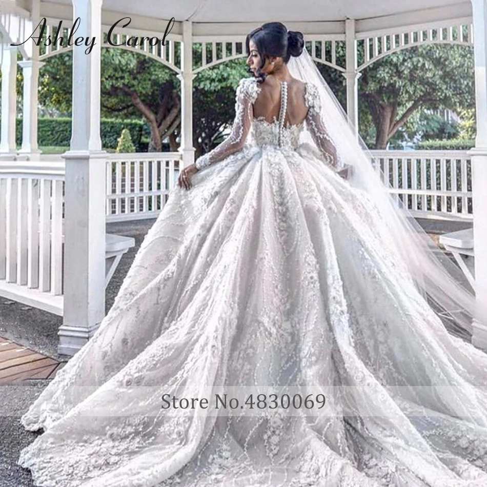 Эшли Карол Сексуальное Милое бальное платье с аппликацией свадебное 2021