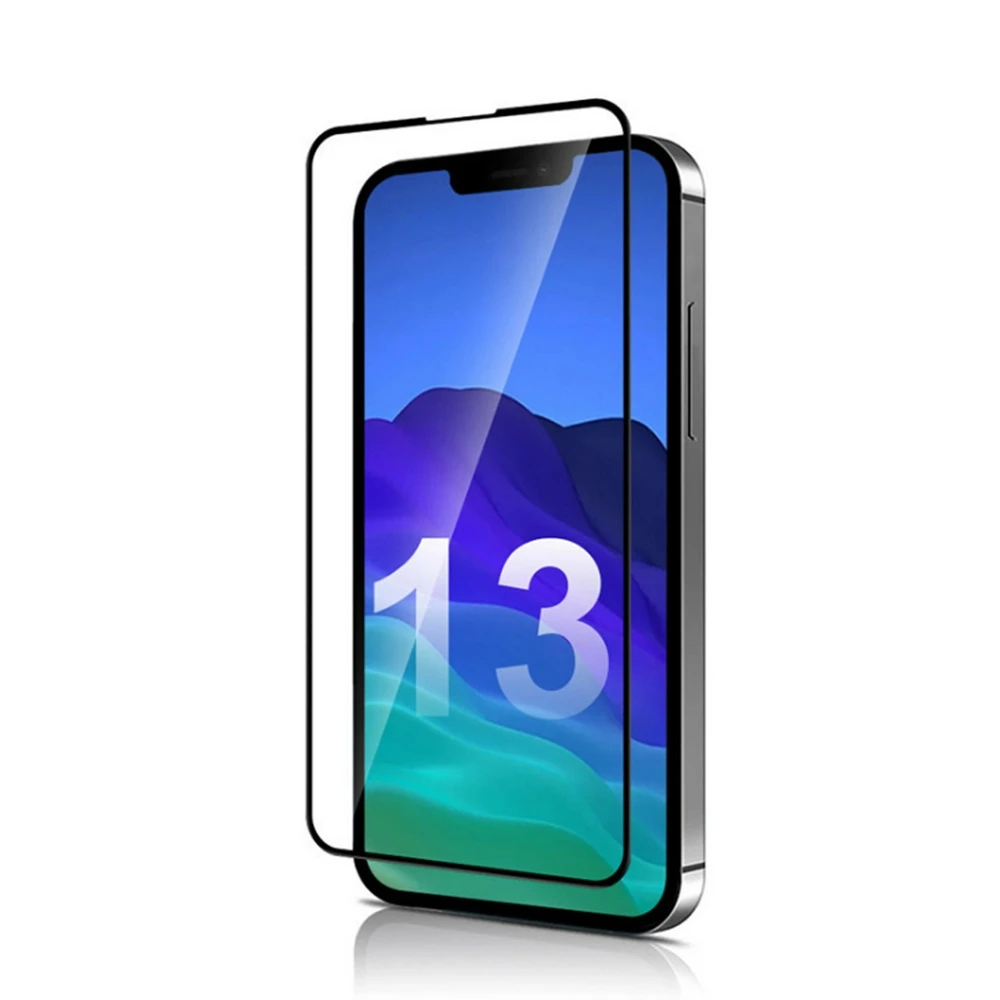 

Закаленное стекло с полным покрытием для iPhone 13 Pro Max, Защита экрана для iPhone 13 Pro Max 13 Mini, Защитная пленка для экрана с полным покрытием