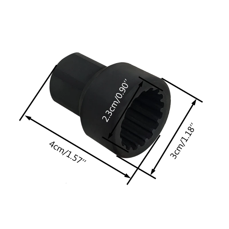 

Camshaft Socket Replacement for bmw-compatible BM # 2450487 1/2Dr x 22mm/16PT B38 B48