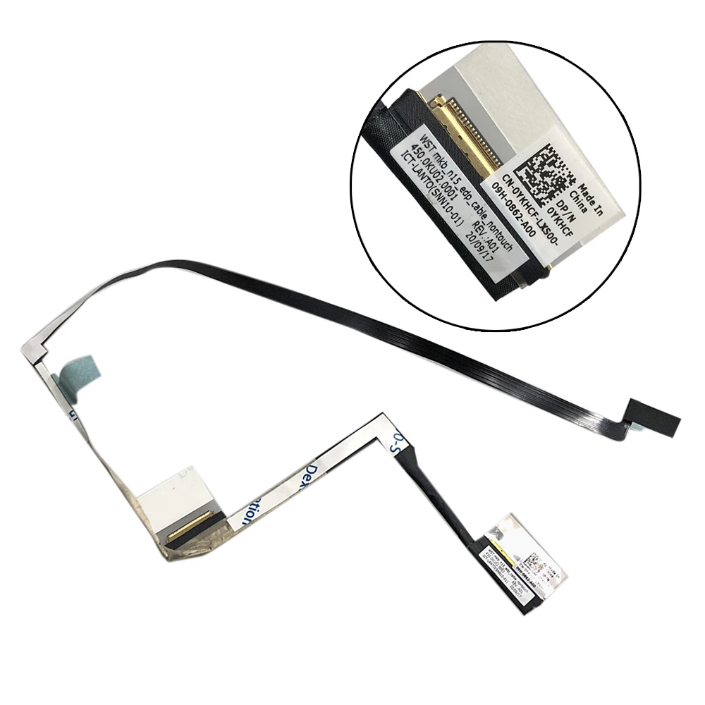

450.0KU02.0001 LCD LVDS экран видеокабель для DELL 0YKHCF CN-0YKHCF