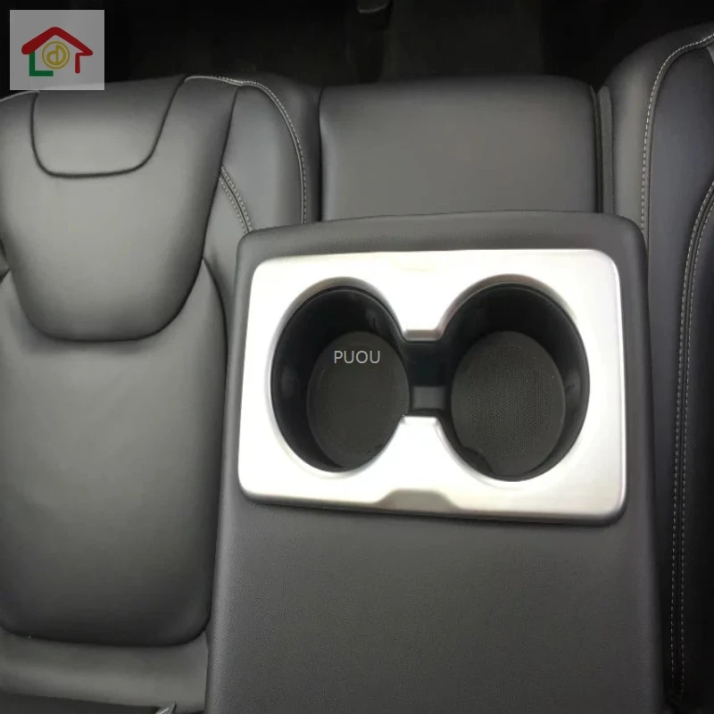 Новинка Хромированная Крышка держателя стакана для воды на заднее сиденье