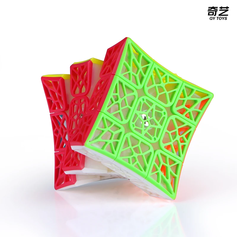 

QiYi CuberSpeed DNA concave 3x3 Stickerless Speed Cube Puzzletoys for children boys DNA 3x3x3 Stickerless Cube boys toys