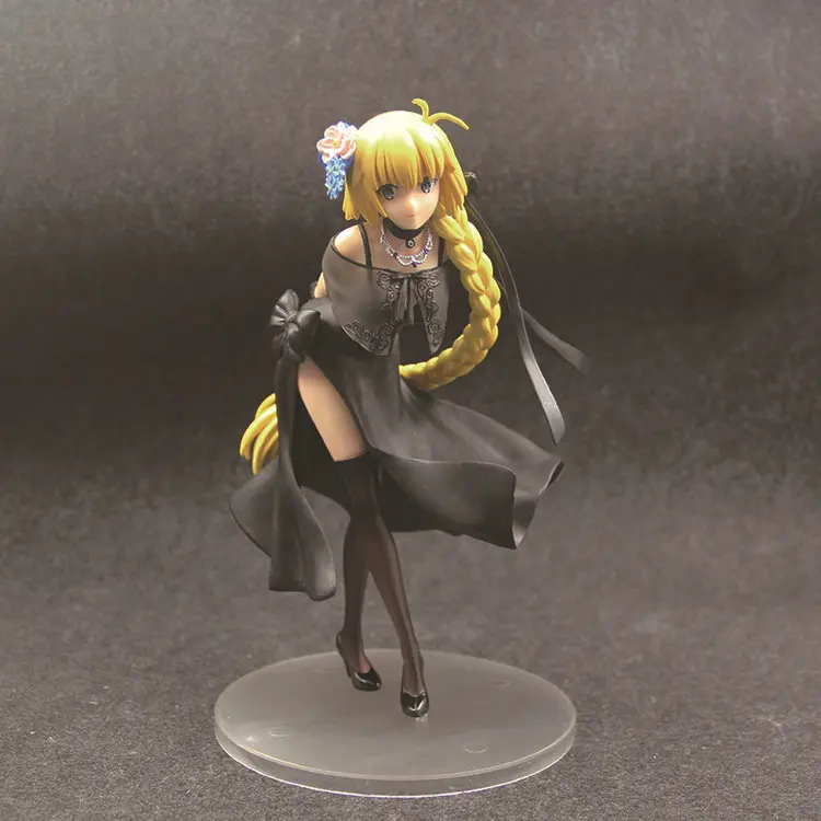 

Saber action model figure toy 21cm Fate/Grand Order Joan D Arc anime figure doll toy gift PVC painted