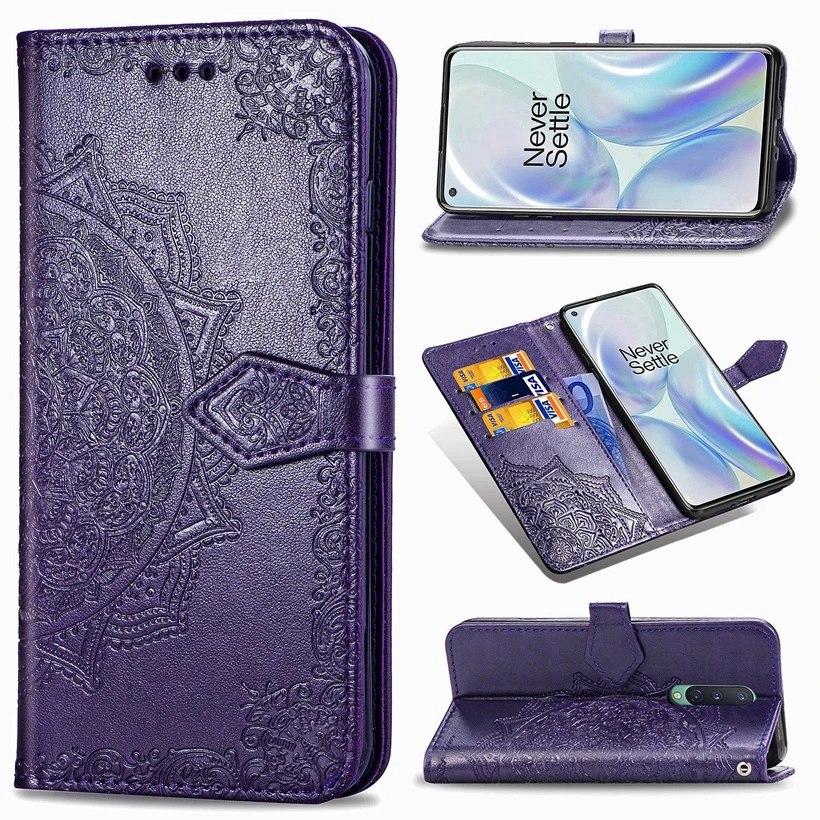 3d flower leather case for oneplus 6 6t 7 7t 8 pro t 8pro flip wallet phone bag stand back cover fundas for oneplus8 one plus 7 free global shipping