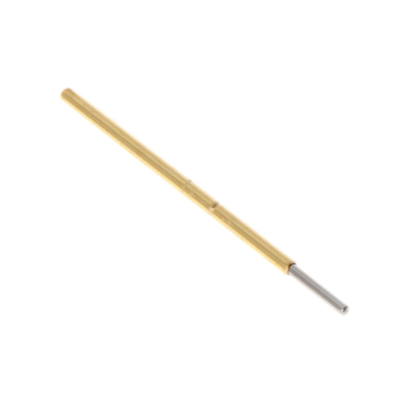 

100 Pcs P50-J1 Spring Test Probe Round Head Pin Dia 0.68mm L16mm for PCB Testing
