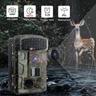 Охотничья фотоловушка с камерой ночного видения и замедленной съемкой 20 МП, 0,2 сек, фотоловушка с триггером, камера ночного видения для охоты на диких животных 17-0013