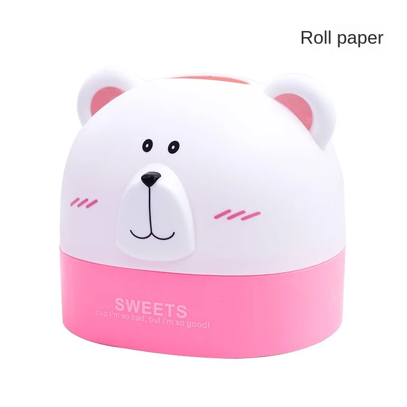 

Cute Cartoon Tissue Box Roll Paper Napkin Holder Tissue Paper Tissue Boxes Container Towel Napkin Storage Boxes