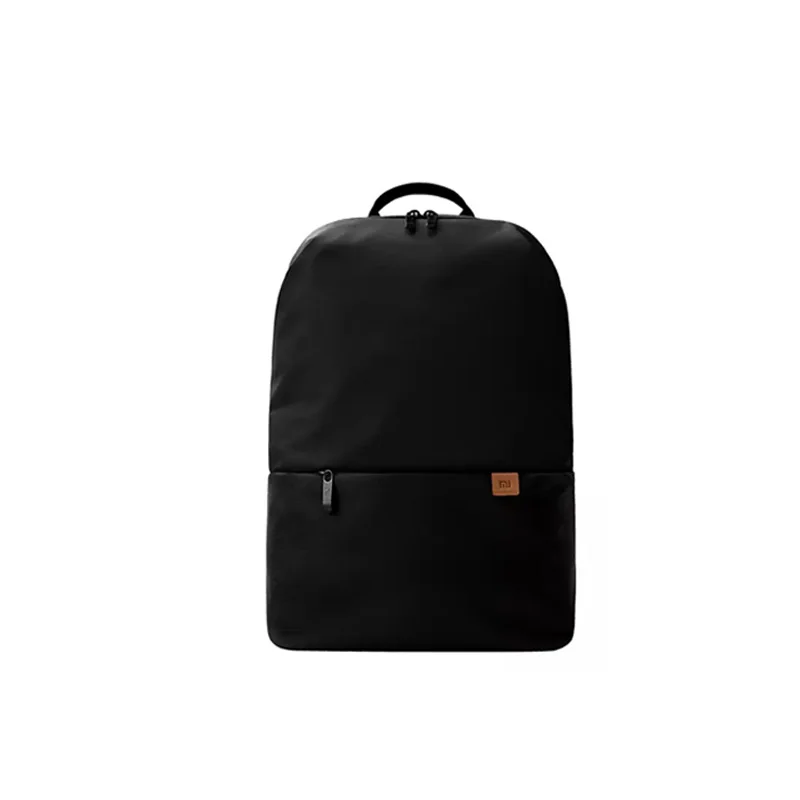 Xiaomi 20L для мужчин и женщин рюкзак водонепроницаемый полиэстер подростковый 15,6 дюймов ноутбук сумка легкий открытый Tra - Цвет: black