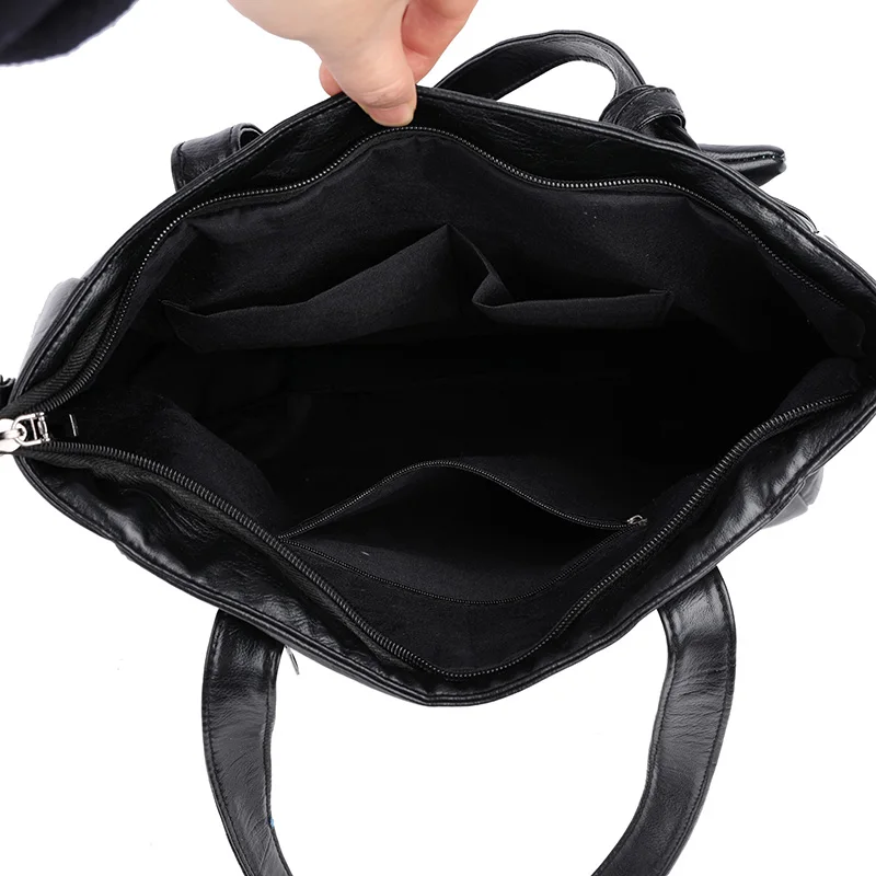 

2020 The New Women Handbag Mother Bag New 2 Pcs/set Female Bags Simple Large-capacity Single Shoulder Bag Women's Handbags