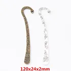 6 штук Ретро металлическая Закладка из сплава цинка Подвеска для DIY ювелирные ожерелья ручной работы изготовление 7902