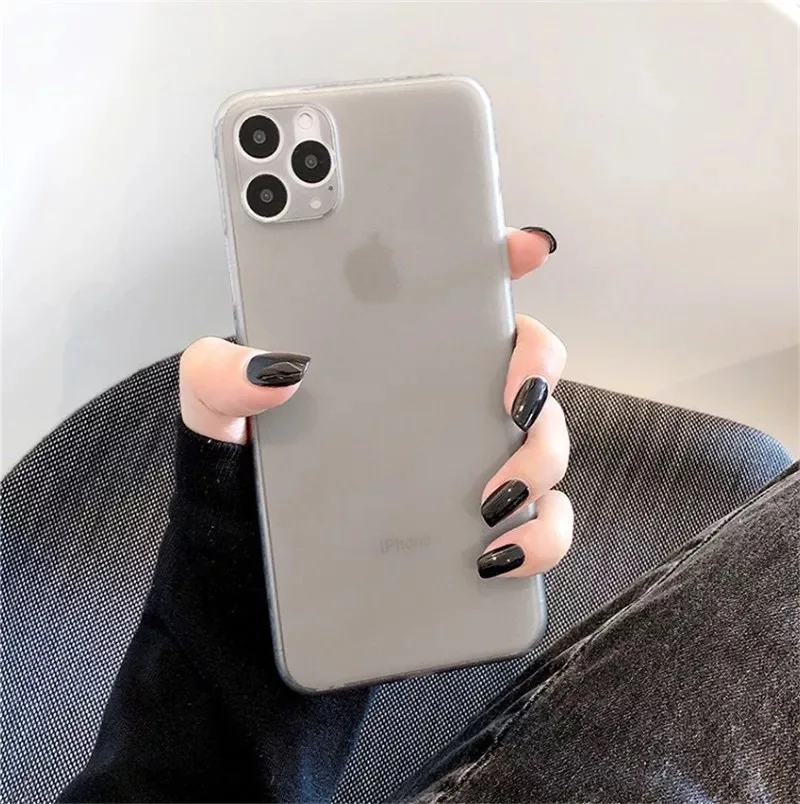 Ультратонкий полипропиленовый Невидимый мягкий чехол из ТПУ для телефона iPhone SE 2