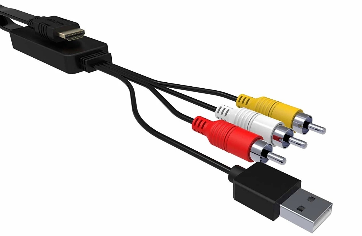 HDMI to 3RCA Cable,CableDeconn HDMI to 3RCA AV Composite Video Audio Converter Adapter Fire  TV Sticks,HD Player,PC Laptop HDTV