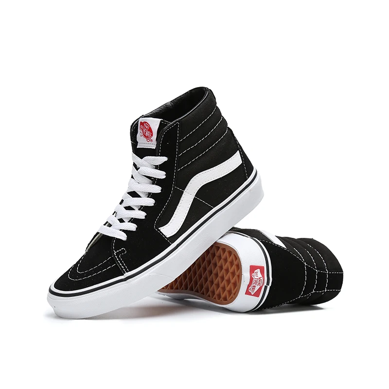 VANS SK8 HI обувь для скейтбординга унисекс классические черные высокие Удобные