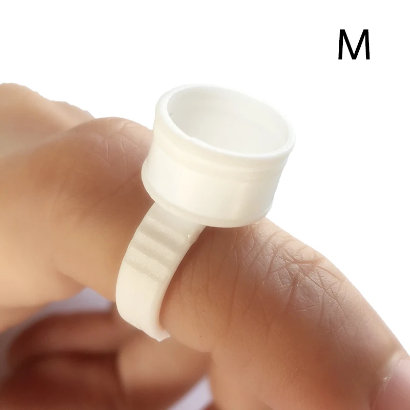 100 шт. одноразовые поддоны для клея наращивания ресниц| |