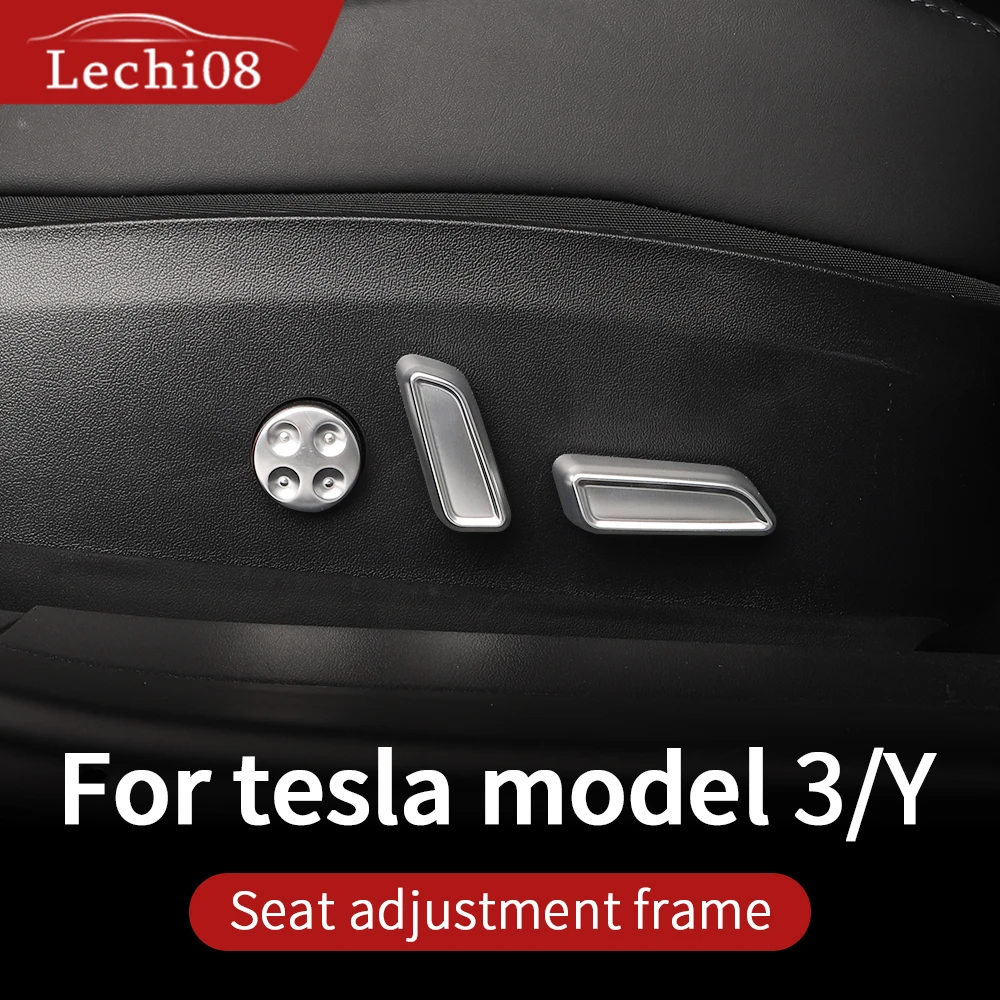 

Seat adjustment botton trim for Tesla model 3 accessories/car accessories tesla model y model 3 tesla three tesla model 3 model3