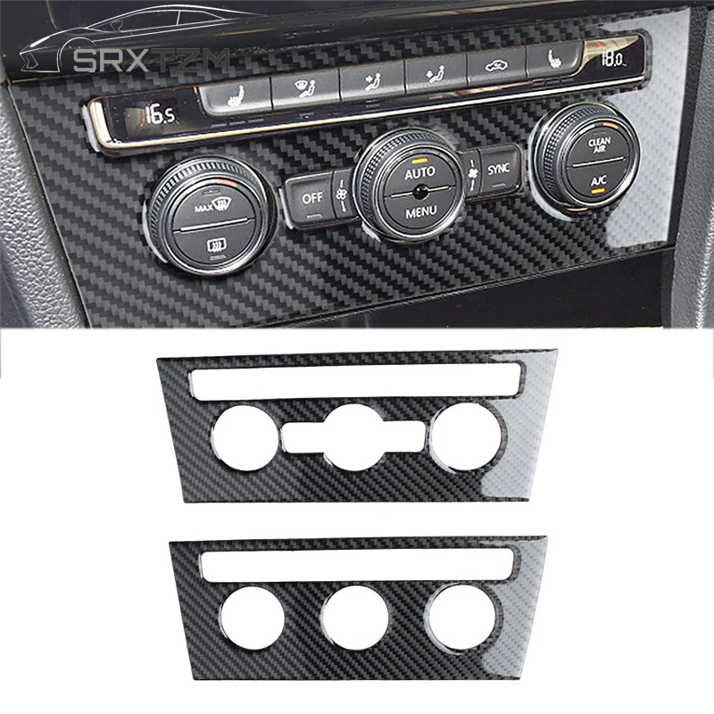 Стайлинг автомобиля центральная консоль Кнопка кондиционера рамка декоративная