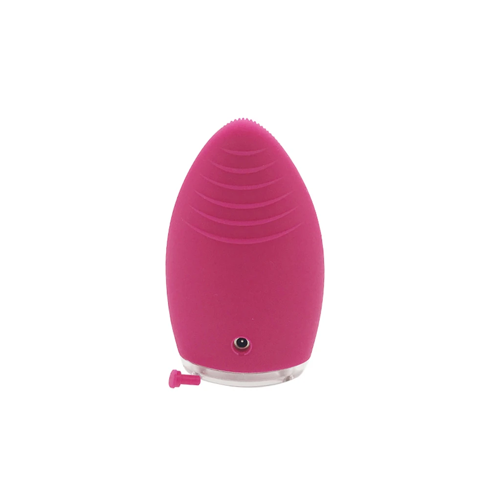 Мини USB перезаряжаемая силиконовая щетка для очищения лица электрическое