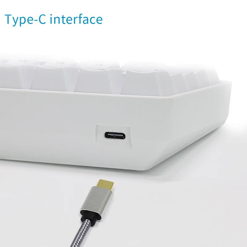 skyloong gk68 gaming mechanical keyboard wired programmable optical hot swappable rgb backlight 68 key gamer keyboard for pcwin free global shipping