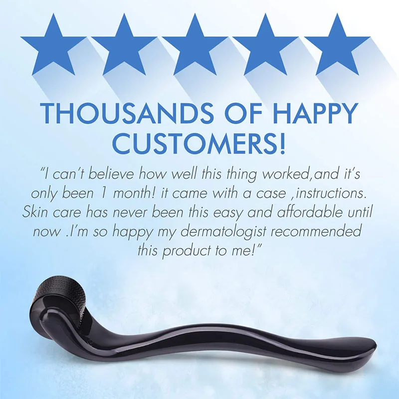 540 титановые микро иглы Дерма ролик косметический микроиглы набор для лица