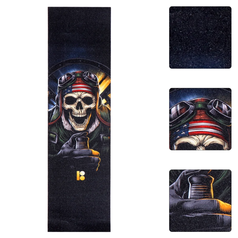 

Skateboard Stickers Skateboard Grip Tape Sheet Scooter Deck Sand Paper