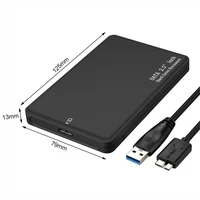 hdd external case 2 5 inch 2tb portable plastic usb 3 0 external hard drive enclosure disk storage devices case