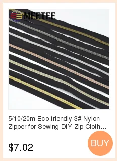 Meetee 2 шт 60-120 см 8# Смола двусторонний на молнии пуховик на молнии DIY длинная одежда Двухсторонний Слайдер ручной Швейные материалы ZA004