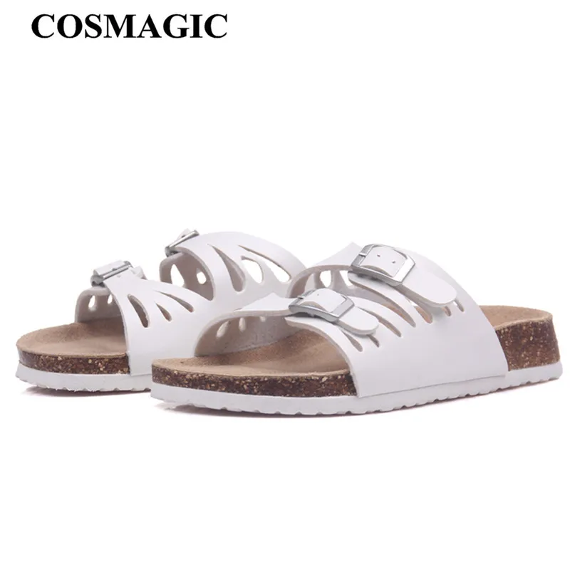 Модные женские пробковые тапочки COSMAGIC новинка 2020 летняя повседневная Пляжная