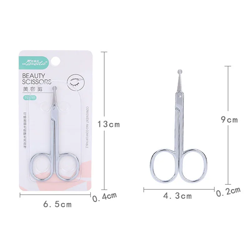 

1Pcs Mini Scissors to Cut Eyebrows Professional Eyebrow Scissors Cutter Makeup Tools Accessories