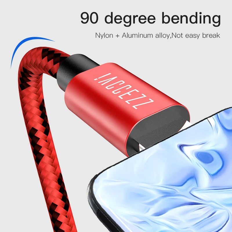 ! ACCEZZ 8 Pin USB кабель для передачи данных iPhone 12 Pro Max Мини XS MAX XR iPad air планшетов линии