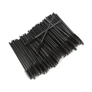 Новые 50 шт.  Упак. Одноразовые Кисти Для Макияжа Ресниц Аппликатор Тушь для ресниц Палочки Глаз Губы Косметические Щетки Расширение Косметический Макияж Комплект