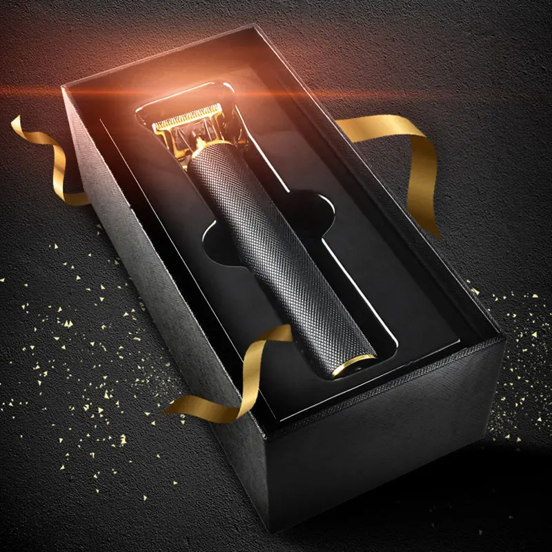 

Cordless Zero Gapped Trimmer Hair Clipper One-button Start USB Charging Low Noise VJ-Drop