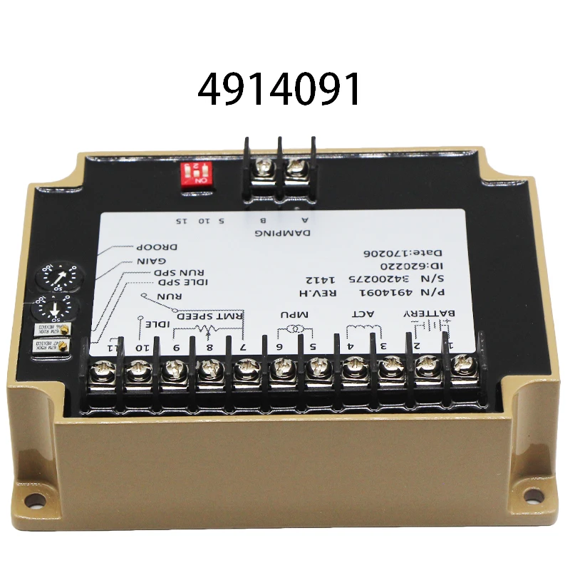 Блок управления регулятором скорости двигателя генератора EFC 4914091|Детали и