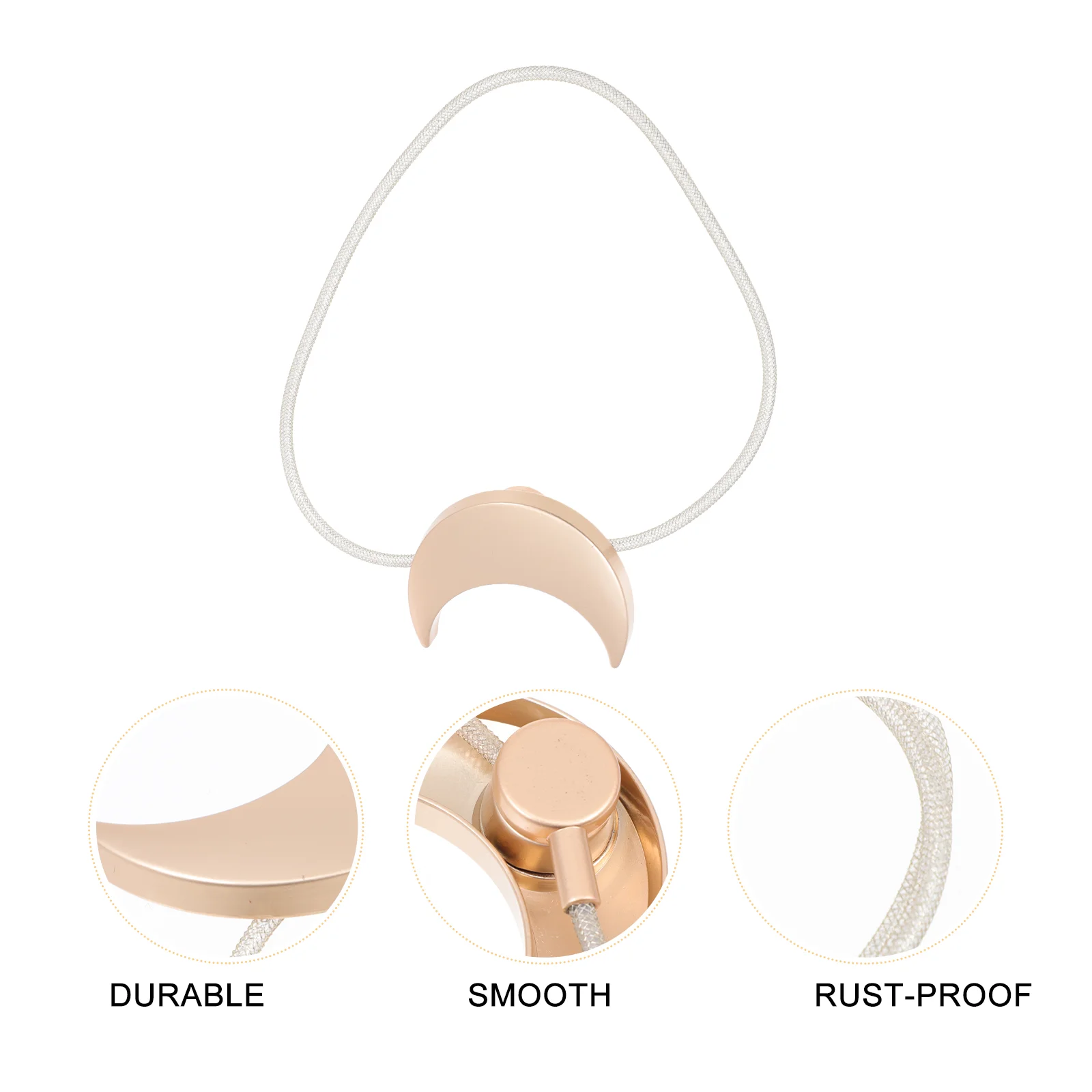 Моделирующая Пряжка для штор Moon домашняя Магнитная занавеска штора галстук | Дом