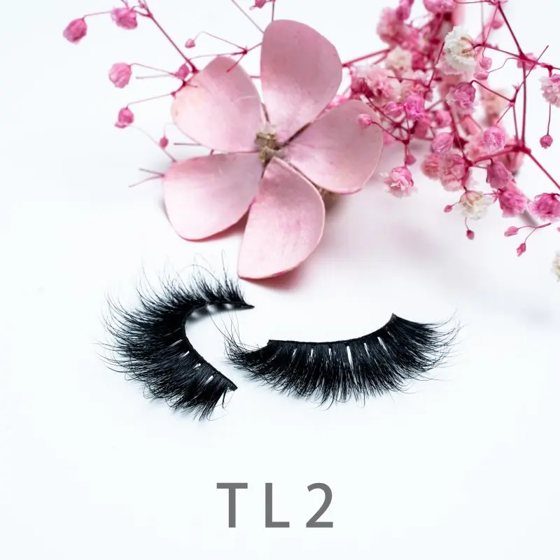 

1 pair Glitter Packaging Mink False Eyelashes Classic Collection Upper Lashes Natural & Lightweight Mink Lashes